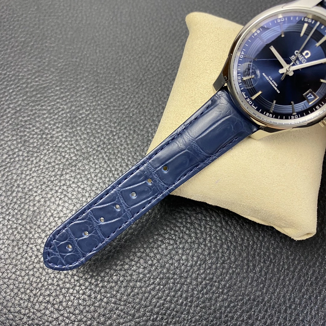 Vibrant CBD Factory Omega De Ville Hour Vision 41mm Blue Dial (431.33.41.21.03.001) 1:1 Super Clone – DD8900 Movement 330